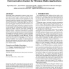 Design and implementation of an "approximate" communication system for wireless media applications