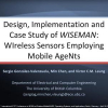 Design, Implementation and Case Study of WISEMAN: WIreless Sensors Employing Mobile AgeNts
