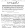 Designing Effective Transfer Functions for Volume Rendering from Photographic Volumes