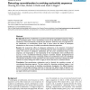 Detecting recombination in evolving nucleotide sequences