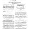 Detection of targets embedded in multipath clutter with Time Reversal
