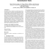 Determining detailed structural correspondence for generalization tasks