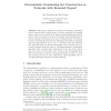 Deterministic Dominating Set Construction in Networks with Bounded Degree