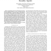 Developing a Deterministic Patrolling Strategy for Security Agents