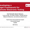 Developing a Legal Framework for Remote Electronic Voting