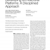 Developing Architectural Platforms: A Disciplined Approach