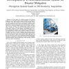 Development of a Networked Robotic System for Disaster Mitigation