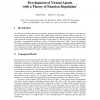 Development of Virtual Agents with a Theory of Emotion Regulation