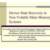 Device State Recovery in Non-volatile Main Memory Systems