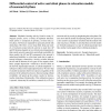 Differential control of active and silent phases in relaxation models of neuronal rhythms