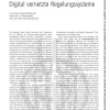 Digital vernetzte Regelungssysteme