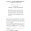 Dimension of the Linearization Equations of the Matsumoto-Imai Cryptosystems