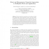 Direct and Homogeneous Numerical Approaches to Multiphase Flows and Applications