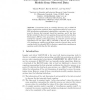 Discovering Admissible Simultaneous Equation Models from Observed Data