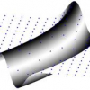 Discrete bandelets with geometric orthogonal filters