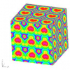 Distance transformation, reverse distance transformation and discrete medial axis on toric spaces