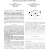 Distributed Construction of Random Expander Networks