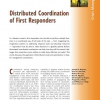 Distributed Coordination of First Responders