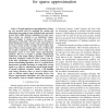 Distributed processing in frames for sparse approximation