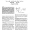 Distributed Wireless Channel Allocation in Networks with Mobile Base Stations