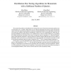 Distribution-Free Testing Algorithms for Monomials with a Sublinear Number of Queries