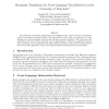 Document Translation for Cross-Language Text Retrieval at the University of Maryland
