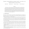 Dynamic communicability and epidemic spread: a case study on an empirical dynamic contact network