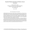 Dynamic Routing Selection for Wireless Sensor Networks