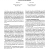 Dynamic simulation of non-penetrating flexible bodies