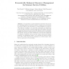 Economically Enhanced Resource Management for Internet Service Utilities