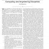 Editor's Note: How to Write Research Articles in Computing and Engineering Disciplines