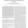 Effect of Retransmission and Retrodiction on Estimation and Fusion in Long-Haul Sensor Networks