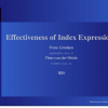 Effectiveness of Index Expressions