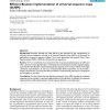 Efficient Boolean implementation of universal sequence maps (bUSM)