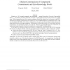 Efficient Constructions of Composable Commitments and Zero-Knowledge Proofs