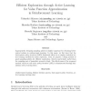 Efficient exploration through active learning for value function approximation in reinforcement learning