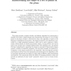 Efficient generation of simple polygons for characterizing the shape of a set of points in the plane