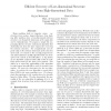 Efficient Recovery of Low-Dimensional Structure from High-Dimensional Data