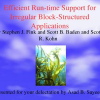 Efficient Run-Time Support for Irregular Block-Structured Applications
