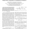 Eigenvector algorithms using reference signals for blind source separation of instantaneous mixtures