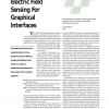 Electric Field Sensing For Graphical Interfaces