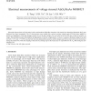 Electrical measurements of voltage stressed Al2O3/GaAs MOSFET