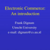 Electronic Commerce: An Overview
