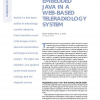 Embedded Java in a Web-Based Teleradiology System