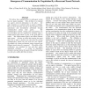 Emergence of Communication for Negotiation by a Recurrent Neural Network