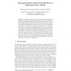 Emerging Pattern Based Classification in Relational Data Mining