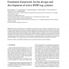 Emulation framework for the design and development of active RFID tag systems