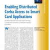 Enabling Distributed Corba Access to Smart Card Applications