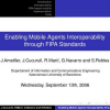 Enabling Mobile Agents Interoperability Through FIPA Standards