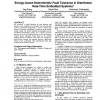 Energy-aware deterministic fault tolerance in distributed real-time embedded systems